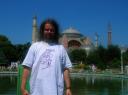 DOOT! voor de Hagia Sophia (foto: Luuk)