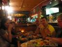 au3, Magdalena, Bald-Headed John, Paraffin-Lamp & ModifiedDog at the Argentinian steakhouse