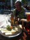 lunch with Karmeliet Trappist and Kwak