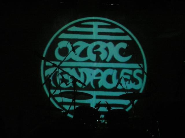Ozric Tentacles stage before the show