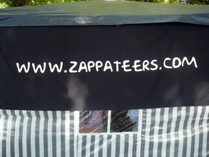 379 Banner at the Zappateers Tent