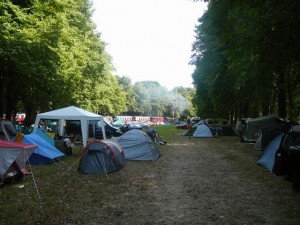 500 camping area