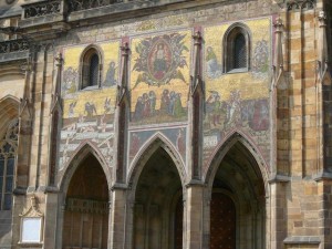119 Praagse Burcht - St. Vituskathedraal - Gouden Portaal