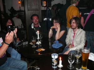 159 Frank Anne and Jeroen in Gunnars Bar