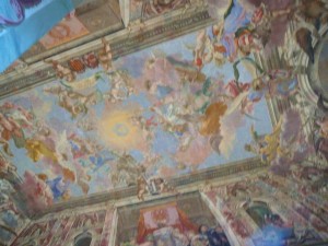 264 Slot Troja -  Fresco's in de Grote Zaal