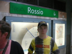 285 metro vanaf Rossio