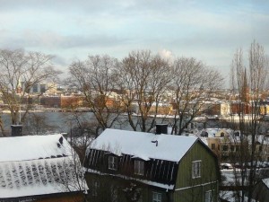 140 101126 Friday - view from au3s appartment on Gamla Stan