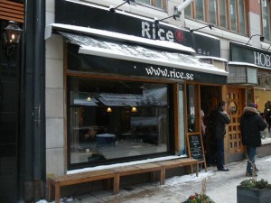 144 lunch restaurant Rice - Nybrogatan -  Centrum