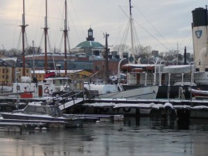 217 harbour and Skeppsholmen