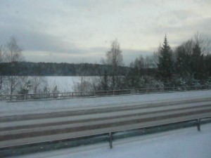 271 on the bus to Skavsta Airport