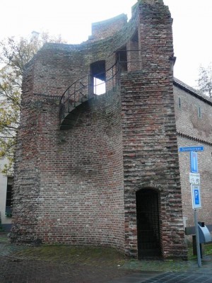 Zwolle - deel van de oude stadsmuur