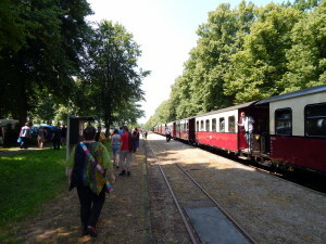 267 arriving at Rennbahn
