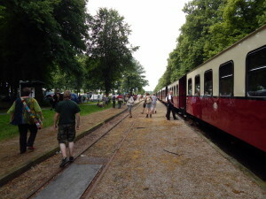 594 Molli arrives at Rennbahn