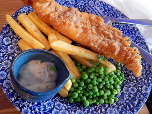 156 E fish 'n chips lunch