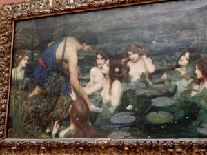 0890 John William Waterhouse - Hylas and the Nymphs