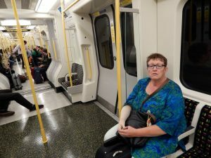 044 in de metro naar Marylebone